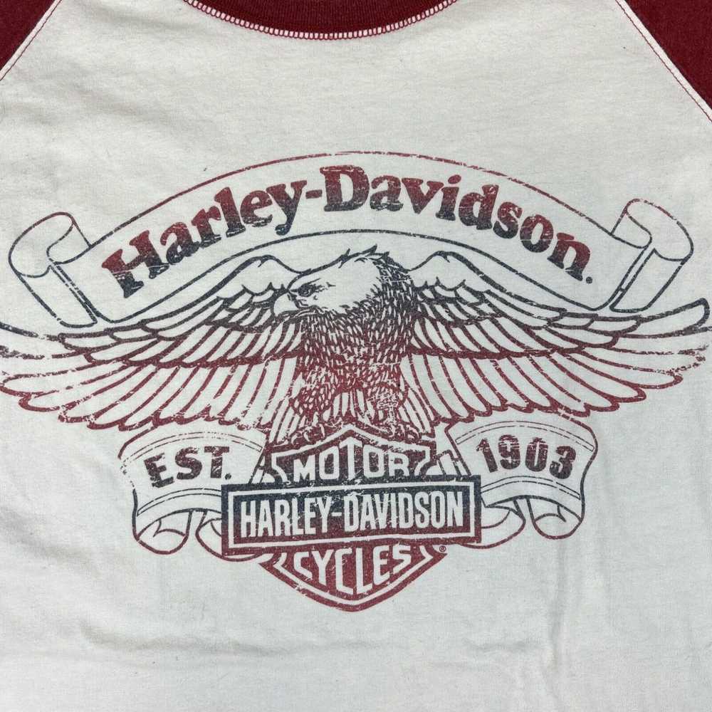 Harley Davidson Vintage Harley Davidson Shirt Lon… - image 2