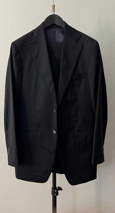 P. Johnson P. Johnson Notch Navy Custom Suit