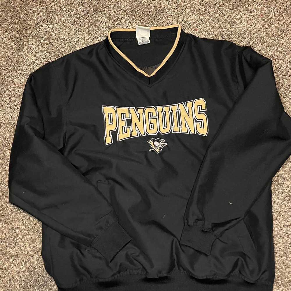 NHL Y2k Pittsburgh penguins jersey crewneck - image 1