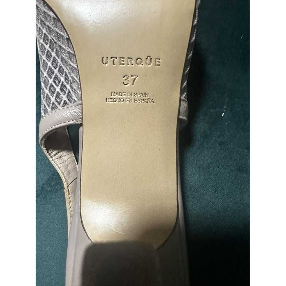 Uterque Leather heels - image 5