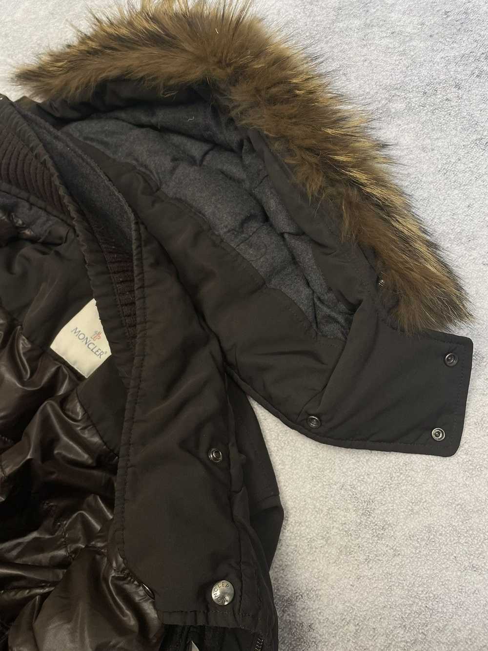 Moncler Moncler fabrice Parka Puffer Brown hooded… - image 11