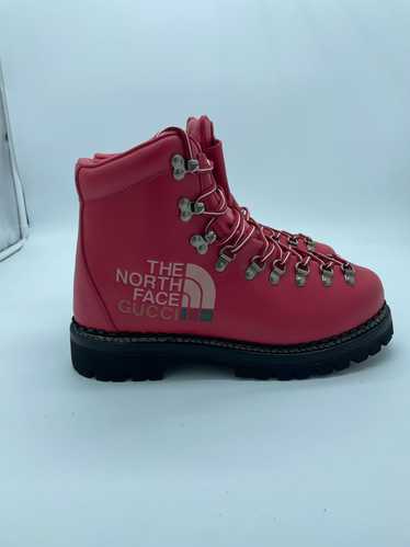 Gucci Gucci North Face Hiking Boots in Pink