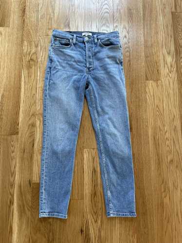 RE/DONE Re/Done 90s High Rise Ankle Crop Jeans But