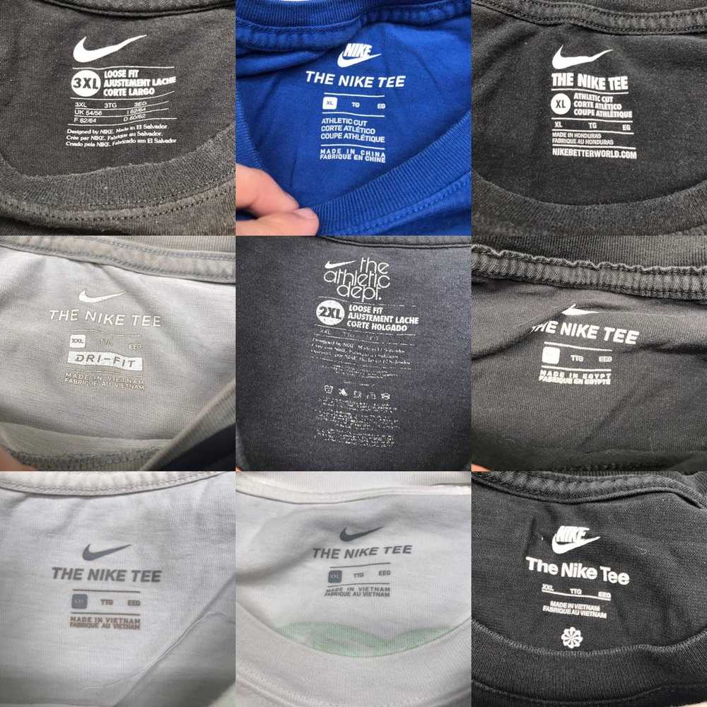 Lot of 25 Nike Graphic Embroidered Swoosh T-Shirt… - image 2