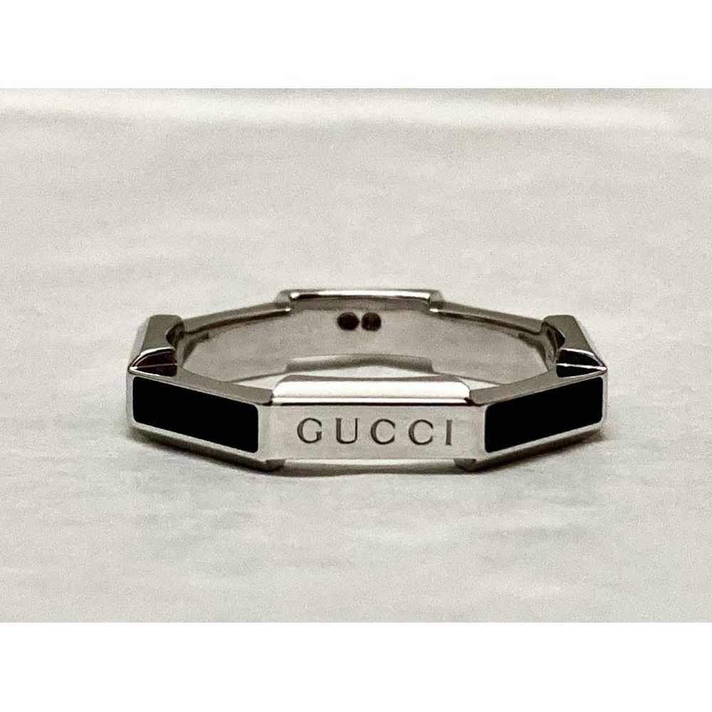 Gucci Gucci Link To Love white gold ring - image 3