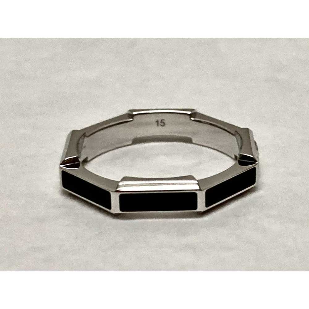 Gucci Gucci Link To Love white gold ring - image 4