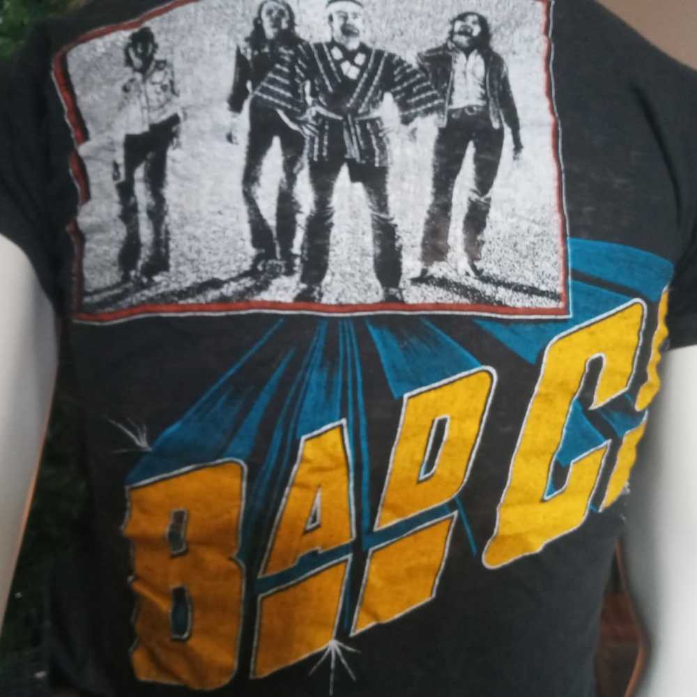Rare Vintage Late 70's Bad Co Band T Shirt Crop T… - image 7