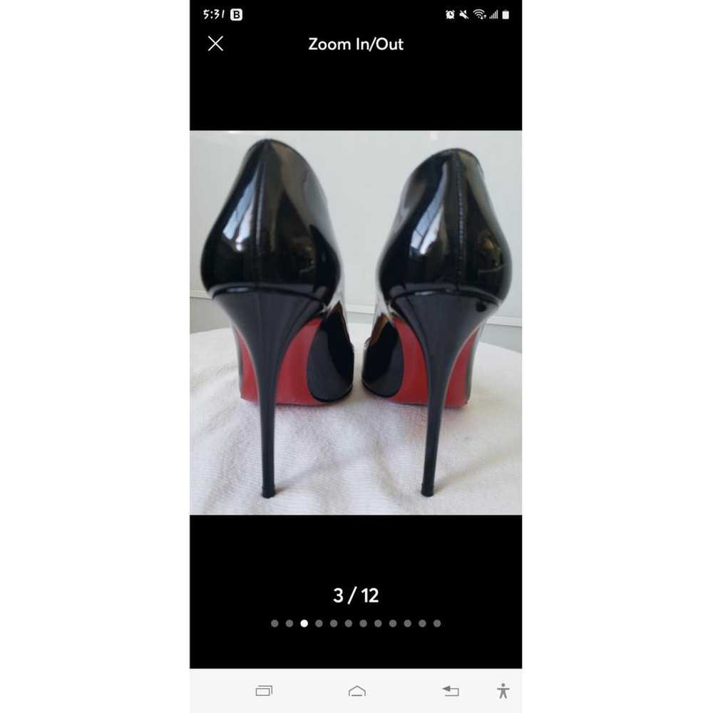Christian Louboutin Pigalle patent leather heels - image 3