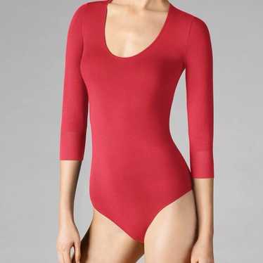 Wolford 76037 L/S Tokio String Body suit size L in