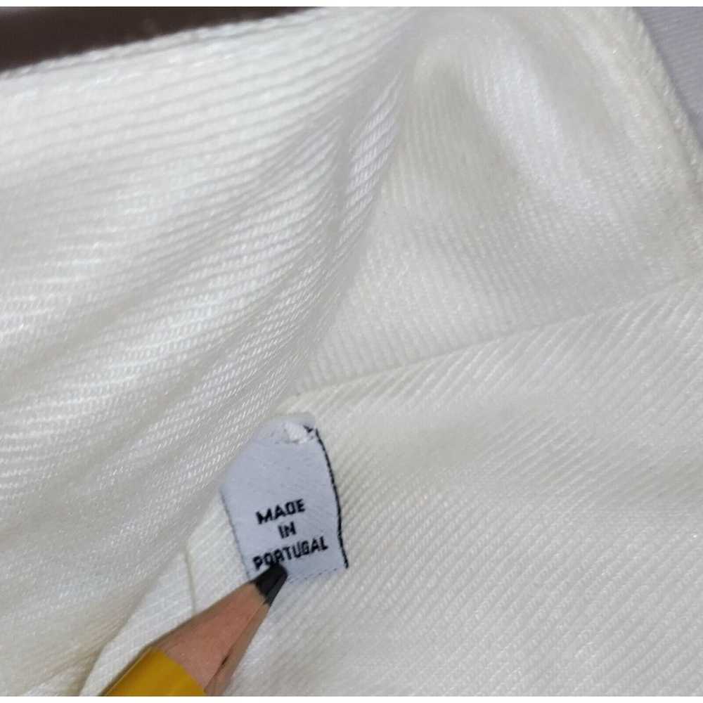 Carolina Herrera Colour Block blouse Wrap Top Wit… - image 9