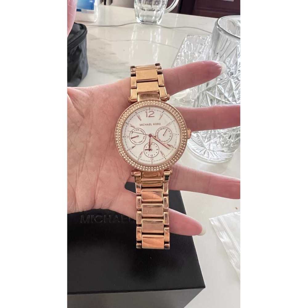 Michael Kors Pink gold watch - image 4