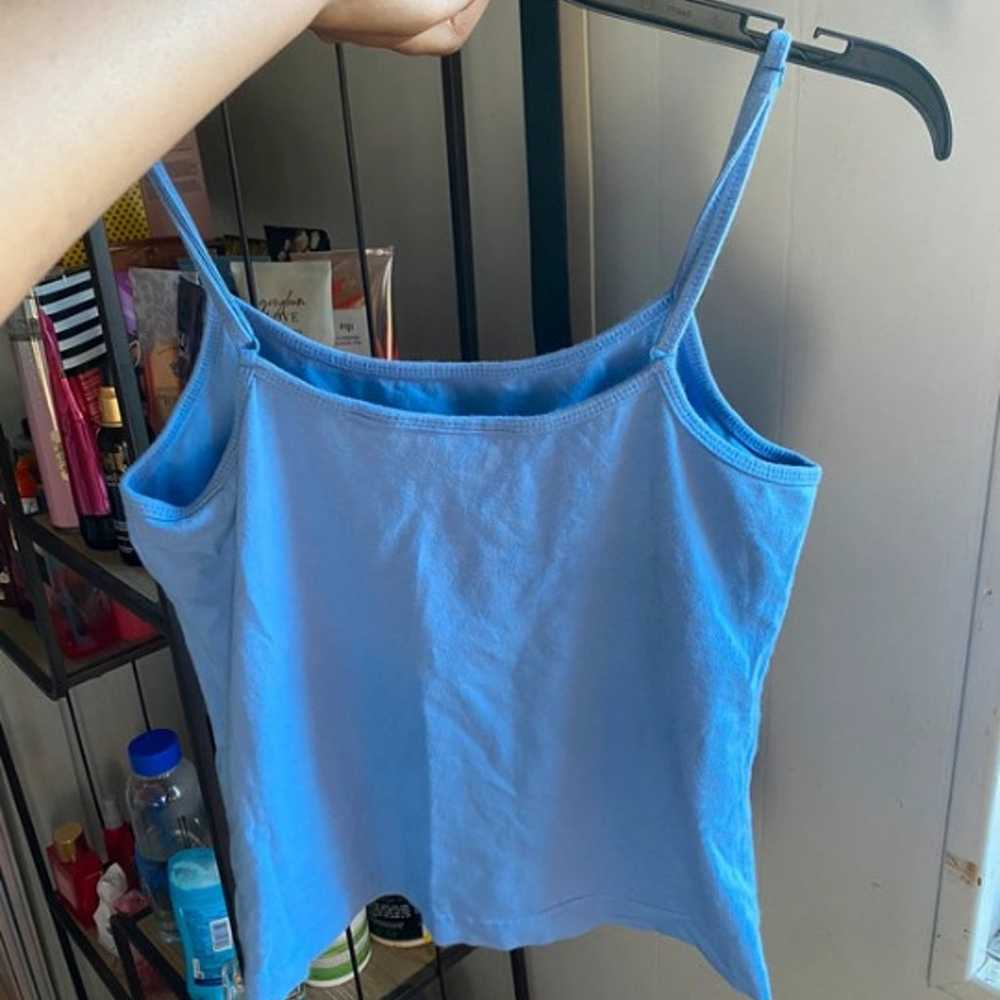 top Blue tank top Just a simple tank top Very pre… - image 2