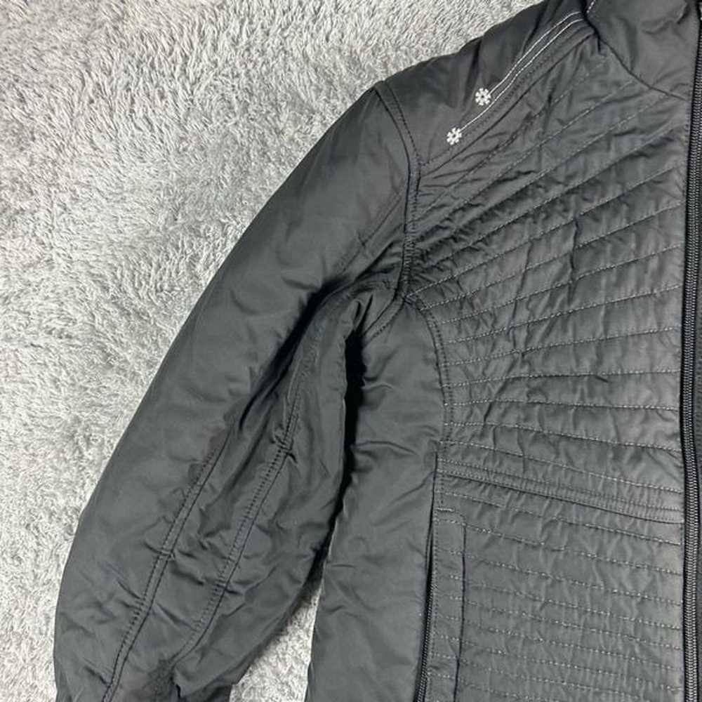 Spyder Women's Winter Coat 6 Black Zipper - image 2