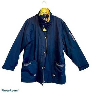 Neyelle Navy Blue Rain Jacket, Size Medium
