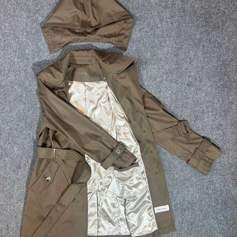 NWT Women’s Calvin Klein Hooded Single-Breasted W… - image 5