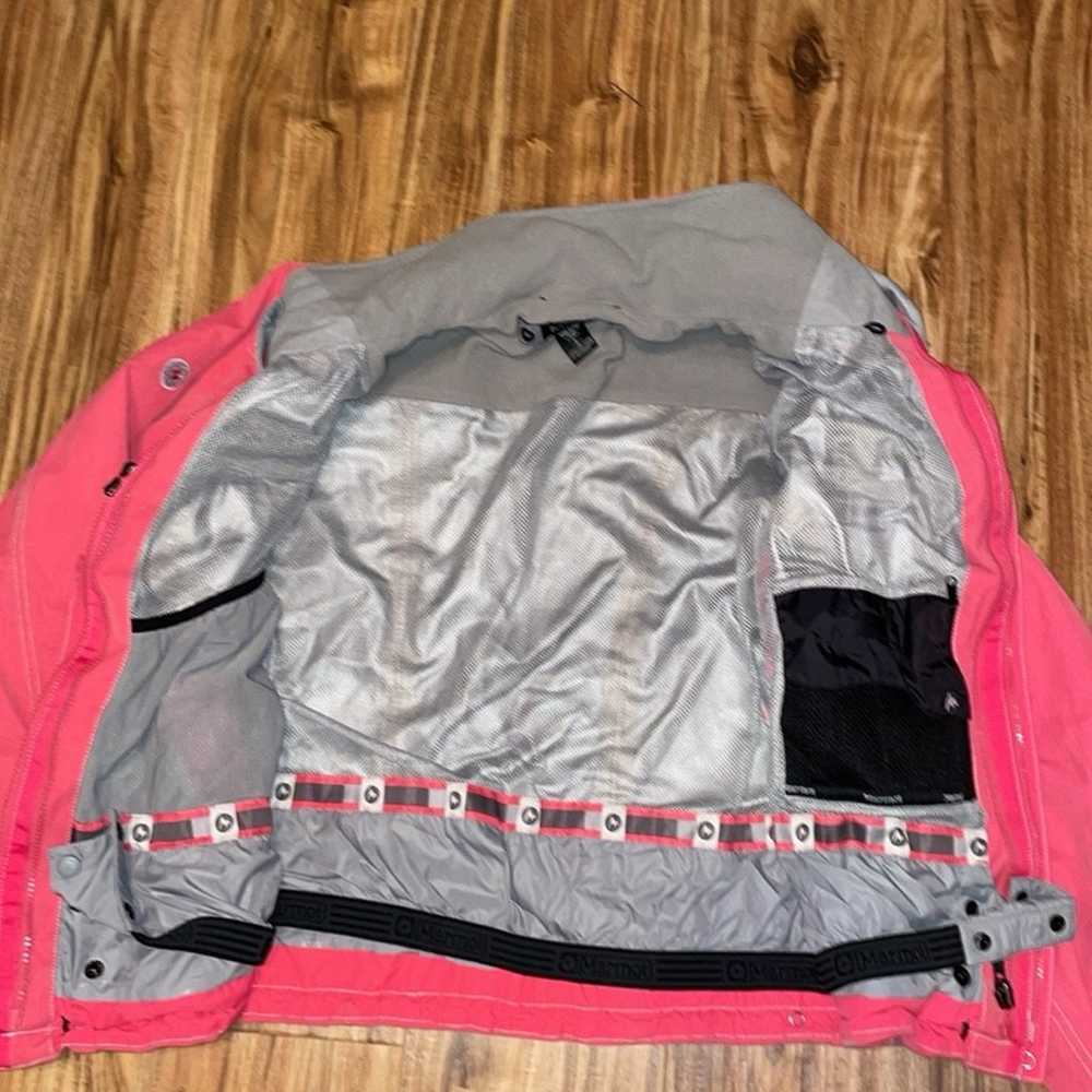 Marmot women’s size L 12 14 jacket coat ski pink … - image 5