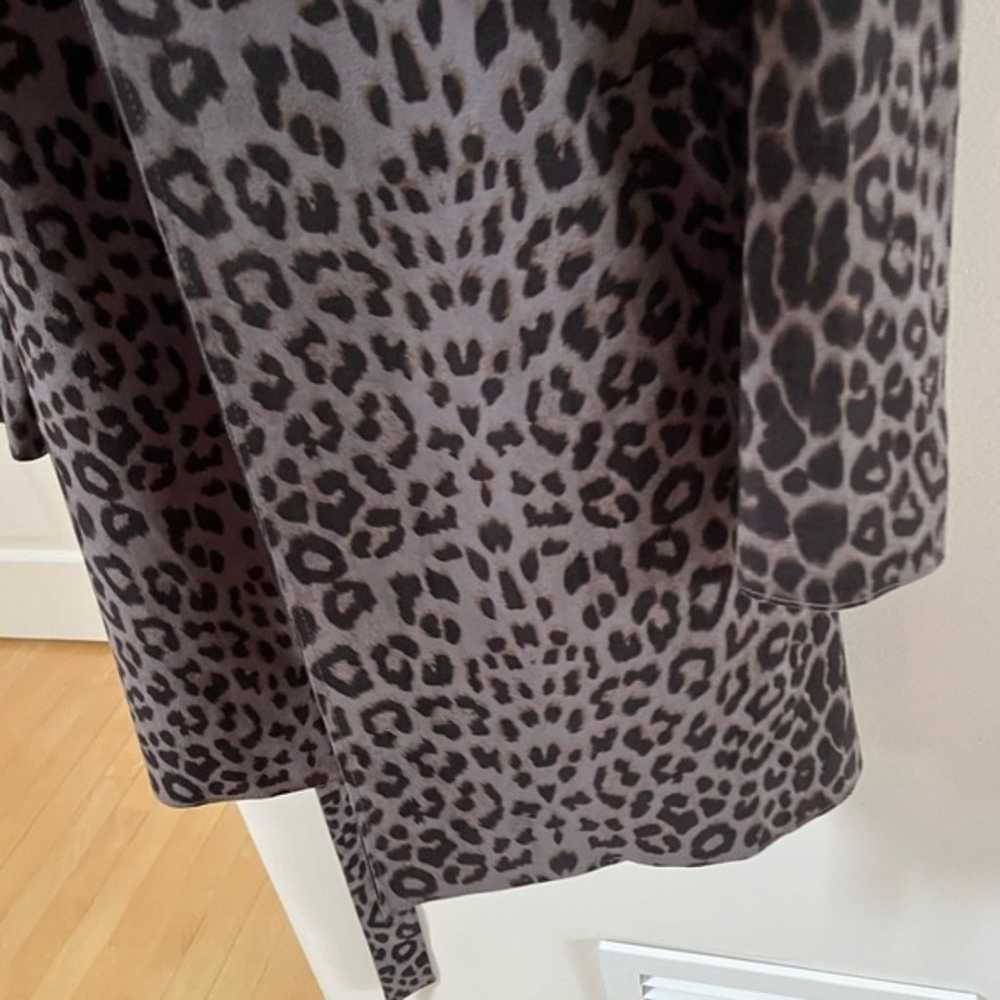 Love Token Leopard Print Faux Suede Jacket M NWOT - image 3