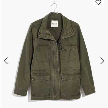 Madewell classic style field jacket olive size XS