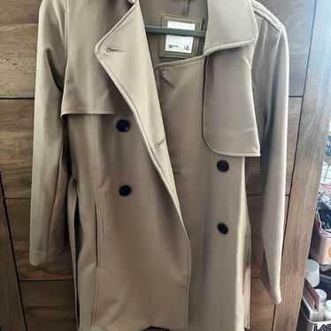 Abercrombie and fitch drapey trench coat best sale