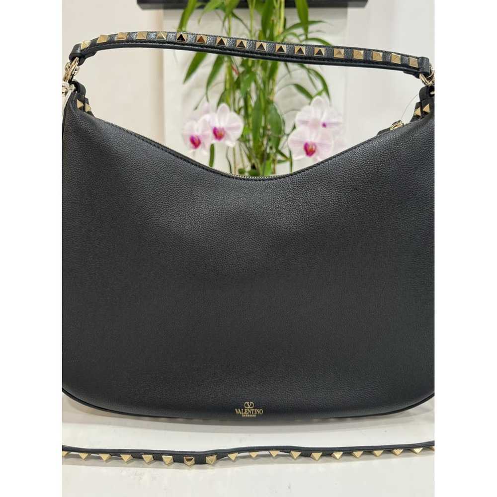 Valentino Garavani Rockstud Hobo leather handbag - image 4