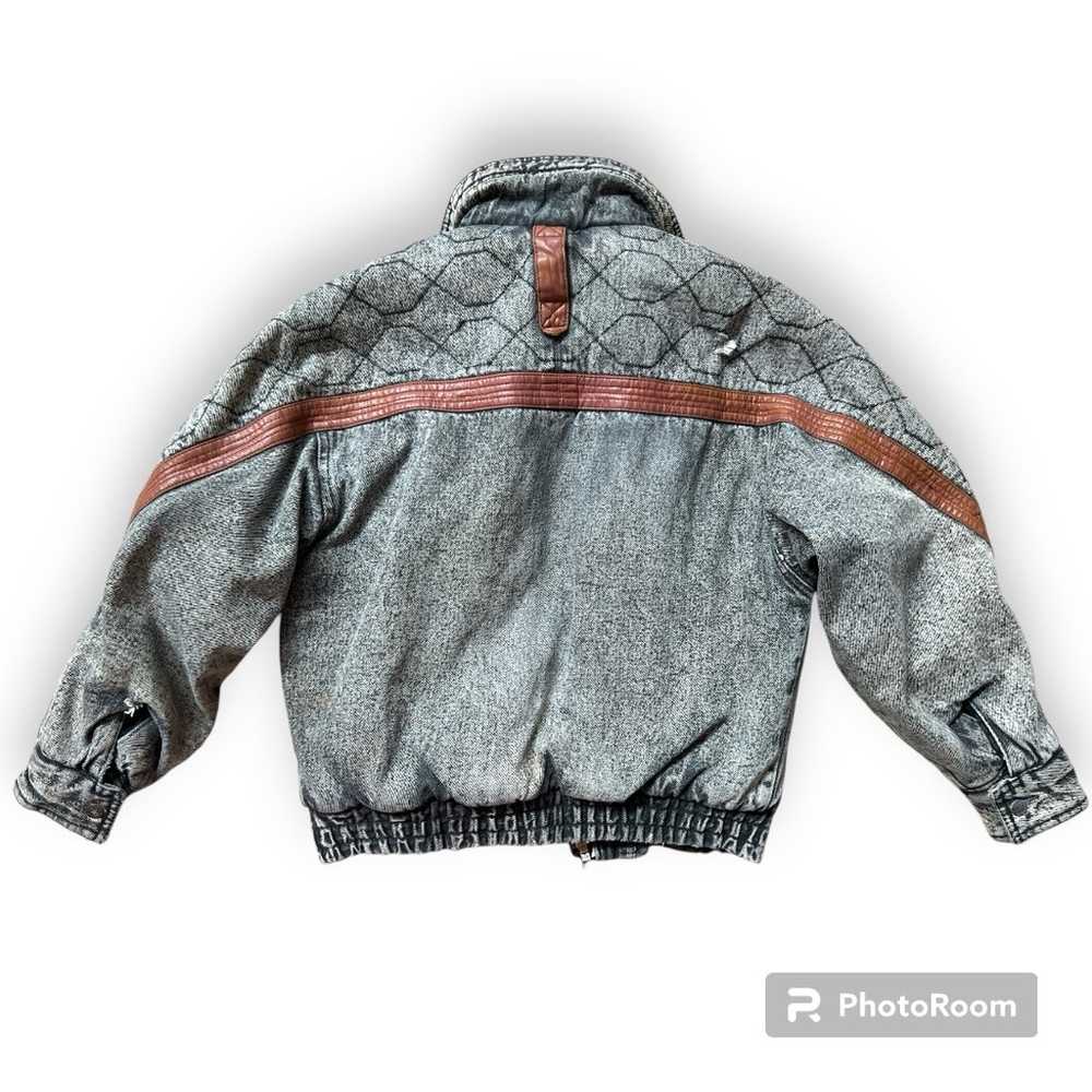 Tomorrows generation denim puffer coat - image 3