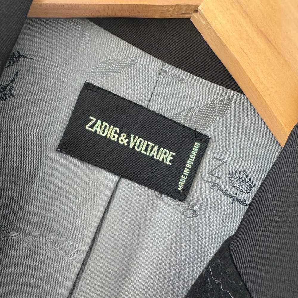 zadig and voltaire cashmere coat - image 3