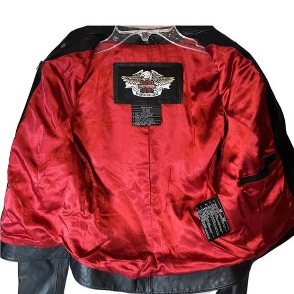 Harley Davidson L studded leather jacket - image 6