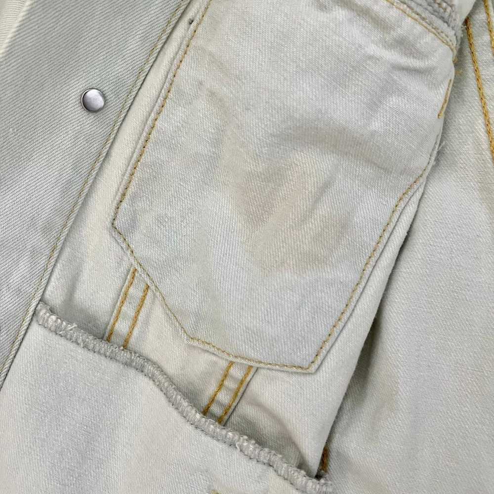 Balenciaga Pre-Fall Scarf Collar Demin Jacket siz… - image 12