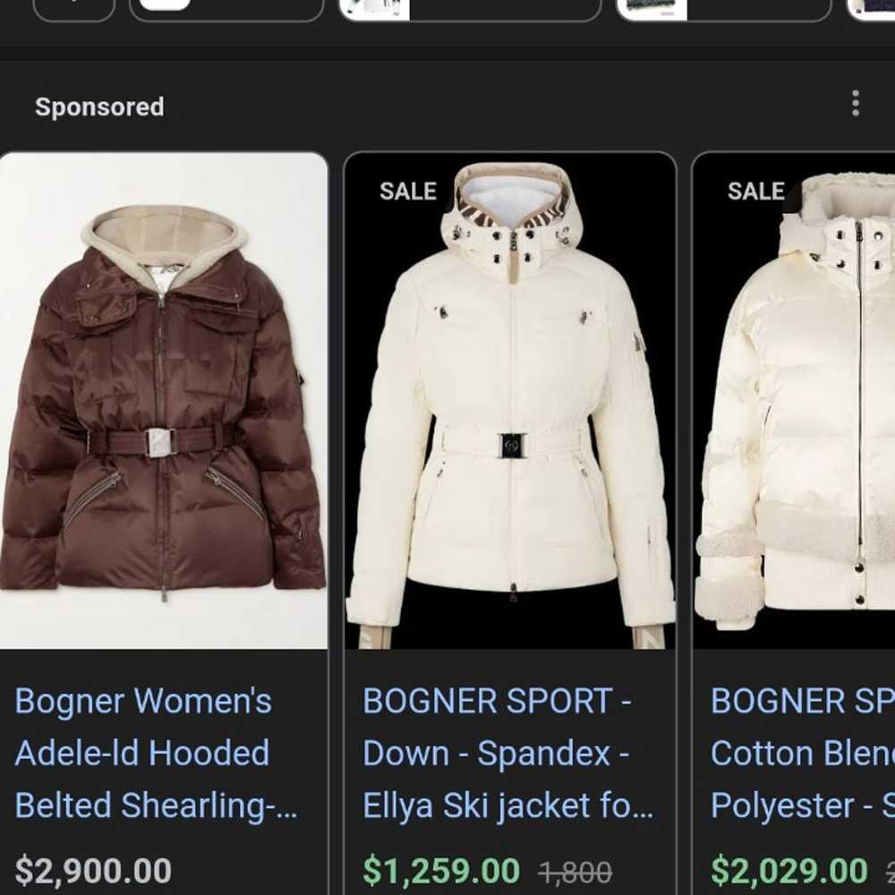 Bogner woman's ski jacket sz small medium - image 5