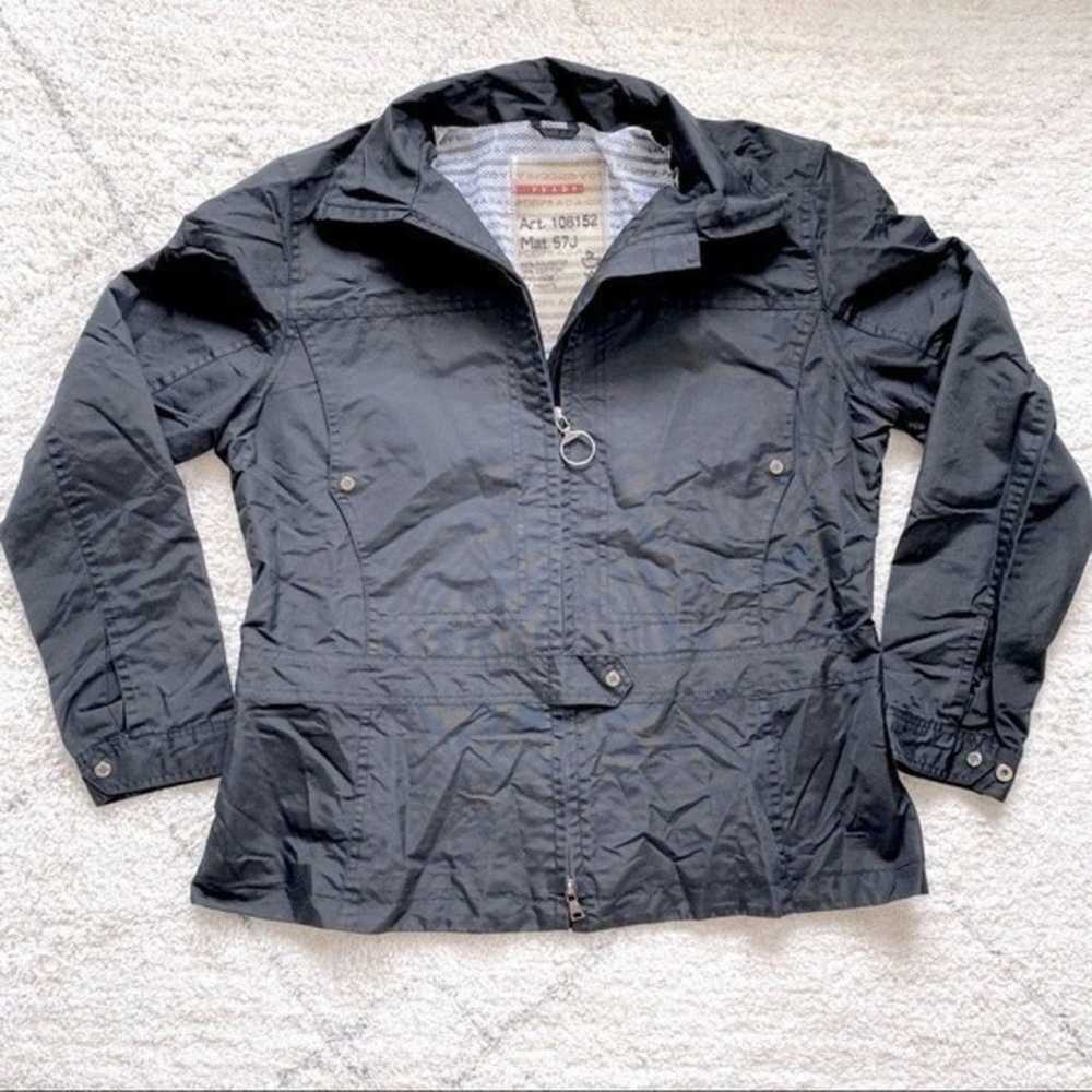 Prada Vintage Nylon Windbreaker Jacket Size S - image 5