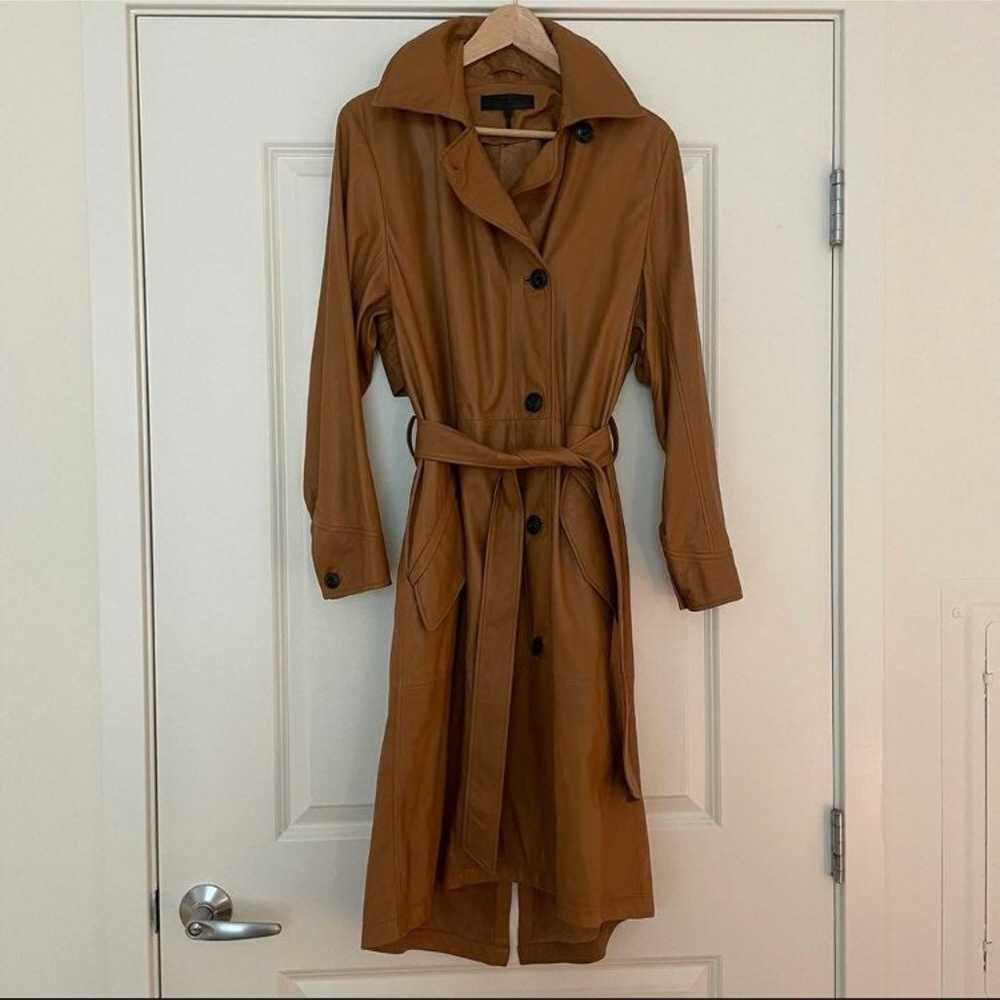 Rag and Bone Classic Leather Trench Coat - image 4