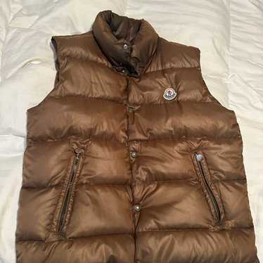 Moncler Vintage Puffer Brown Vest