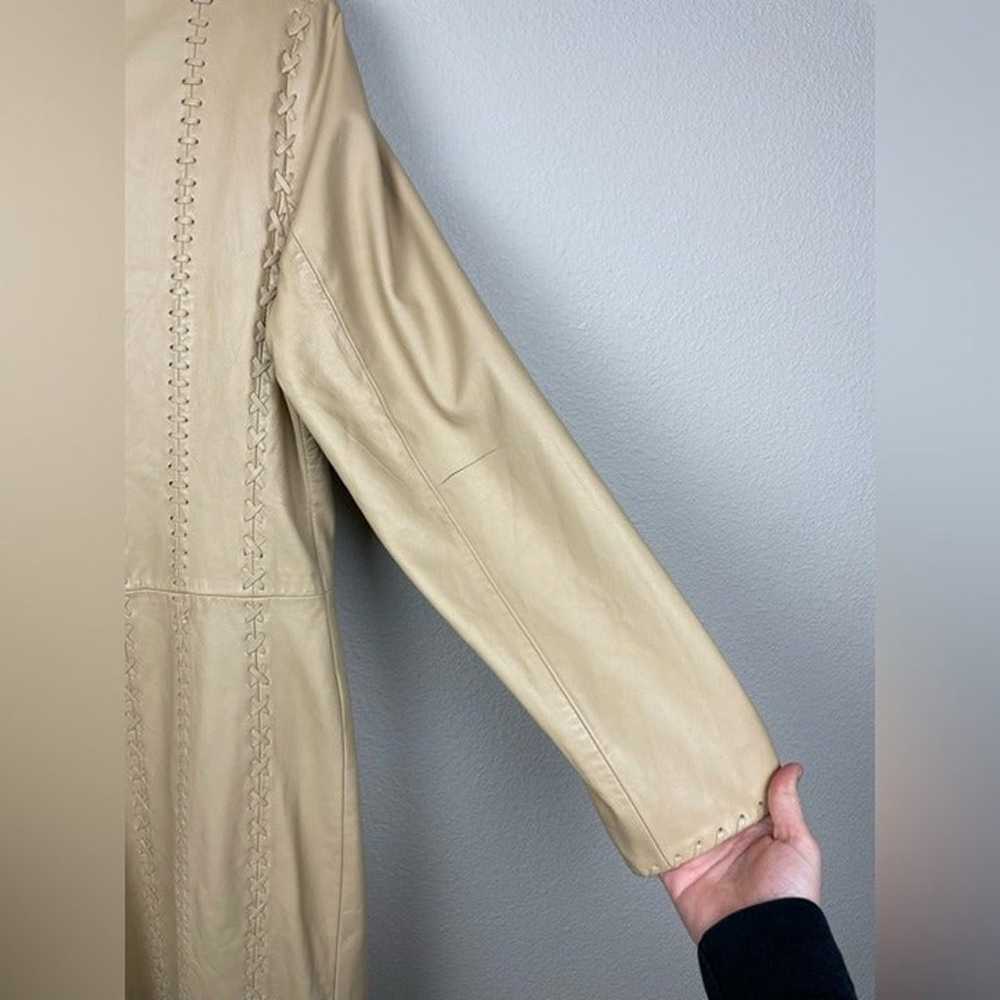 DOUBLE D RANCH Women's Medium 100% Leather Long C… - image 10