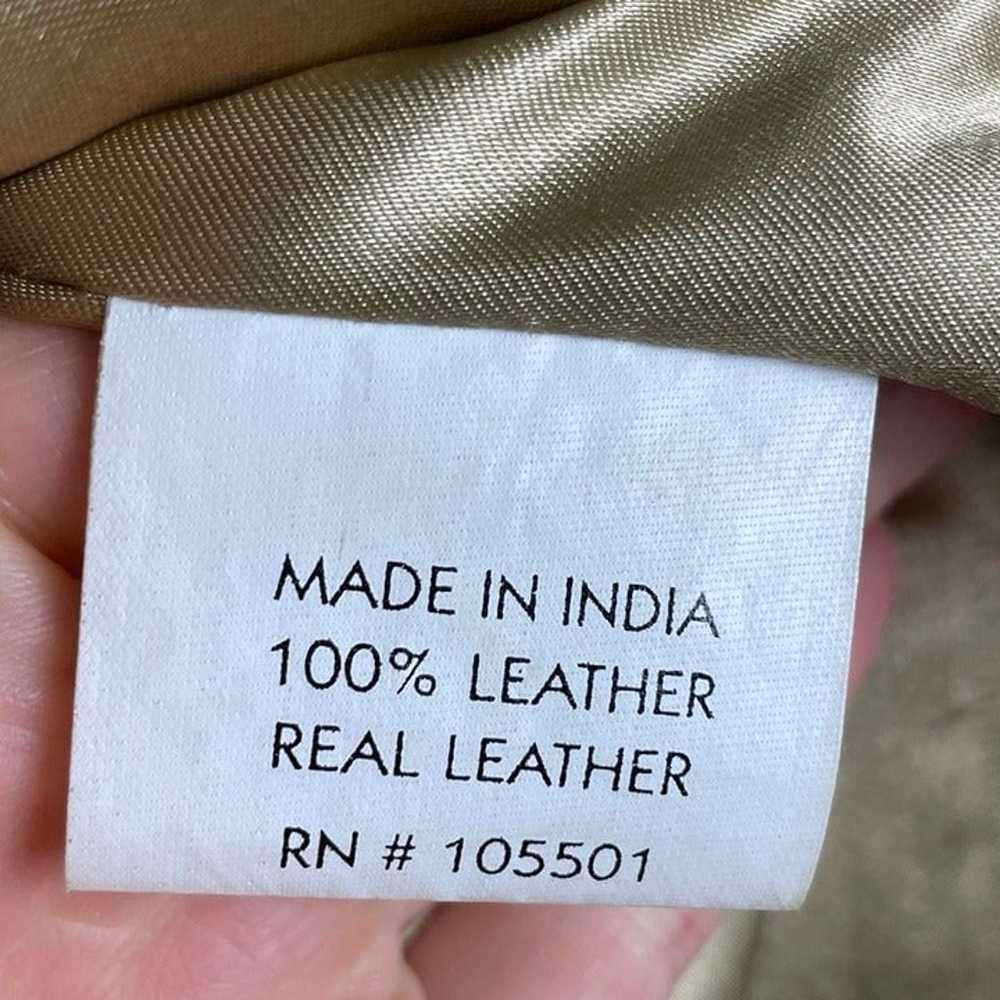 DOUBLE D RANCH Women's Medium 100% Leather Long C… - image 11