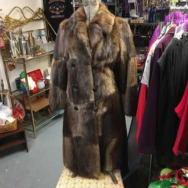 Vintage HOWARD COACHMAN Brown Mink Fur - image 1