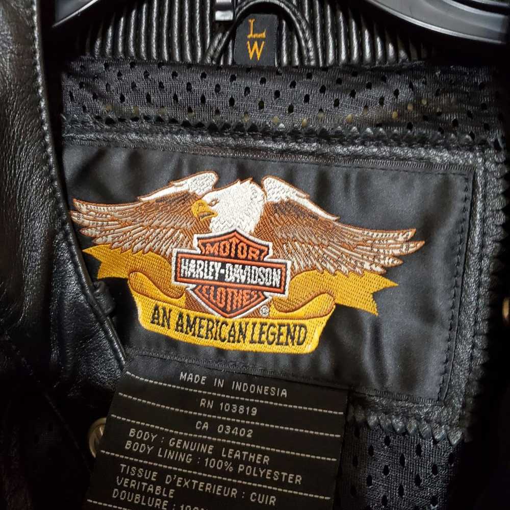 Women's Harley-Davidson Leather Jacket - image 6