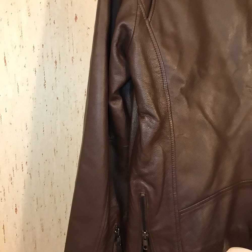 Lucky Brand genuine leather jacket - image 4