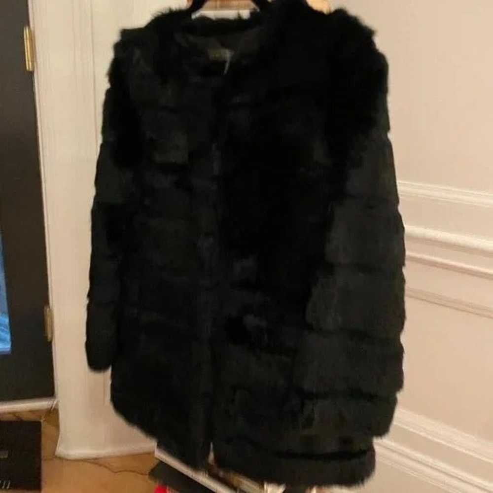 Love Token Carved Genuine Fur Coat - image 2