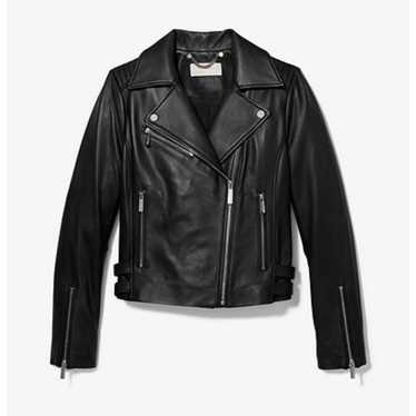 Micheal Kors Black Leather Jacket