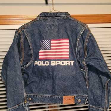 80's/90's Polo Sport Ralph Lauren American Flag De
