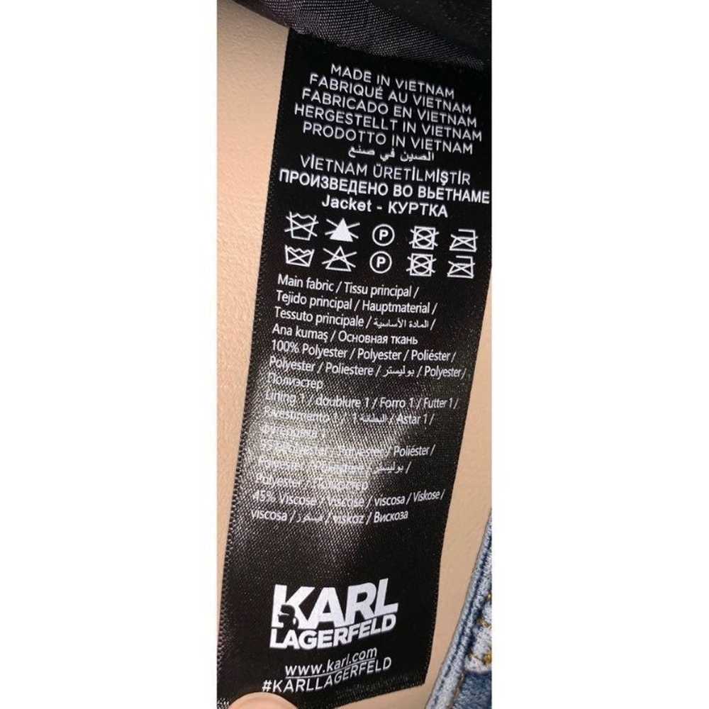 Karl Lagerfeld X Kaia Gerber velvet down - image 8