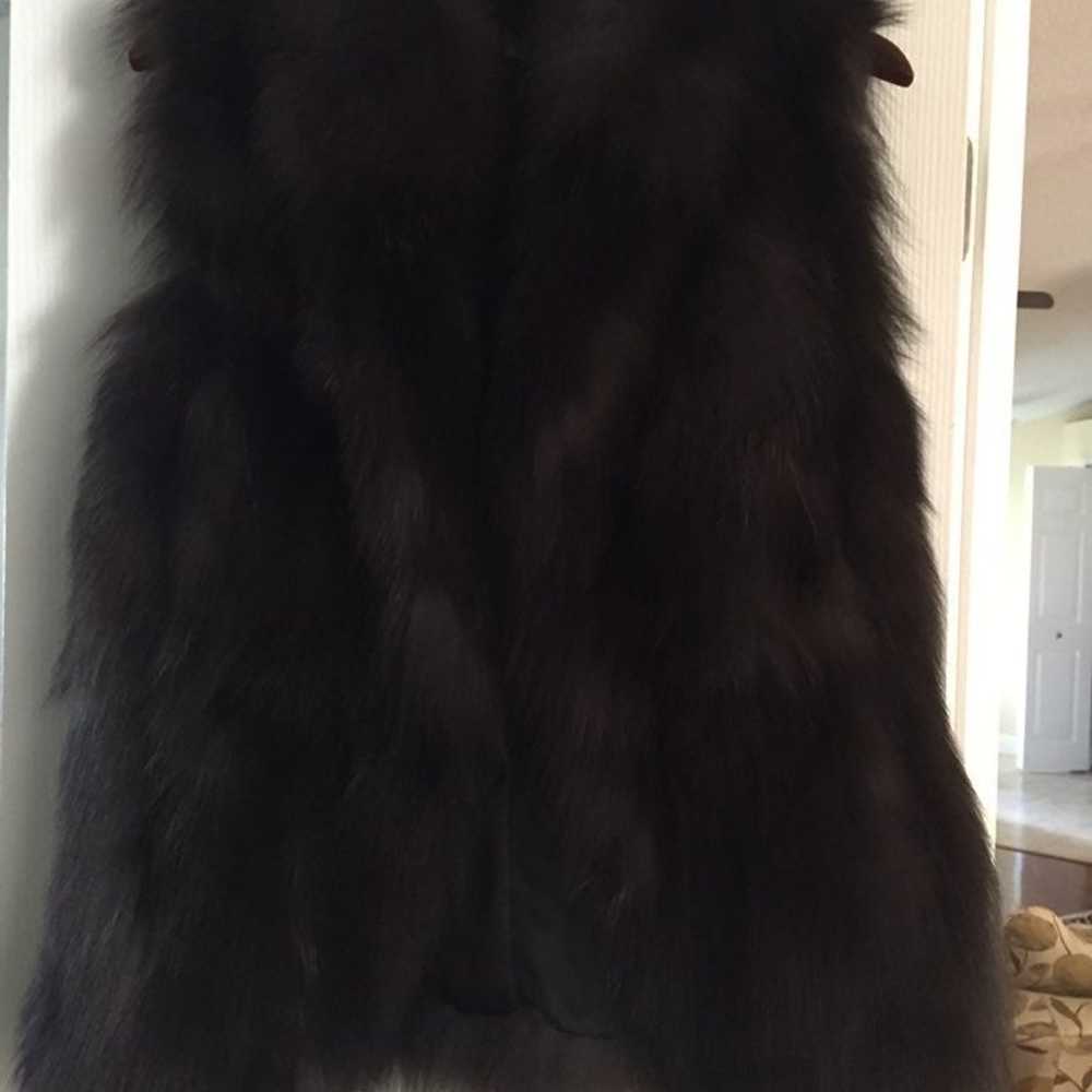 Antonio Melani fox Fur Vest - image 3