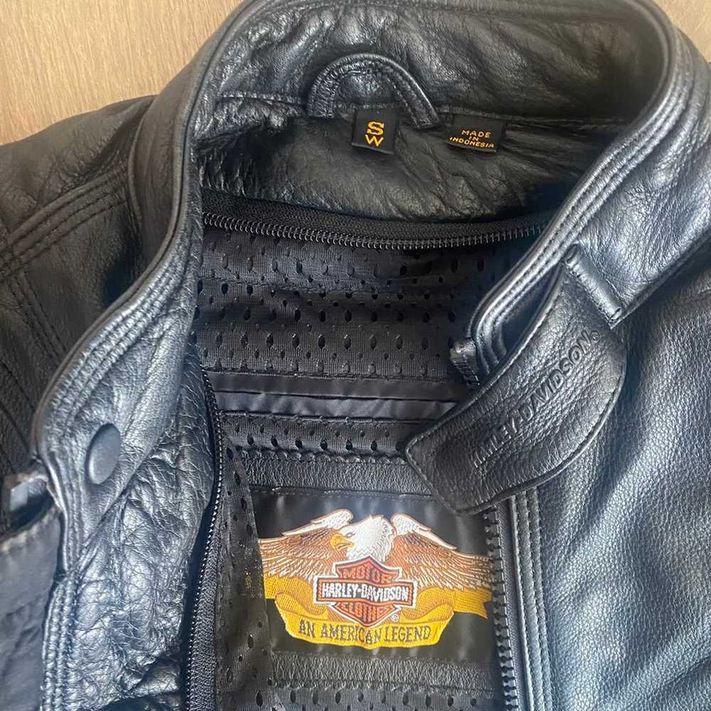 womens Harley Davidson Motorcycle leather Riding … - image 6