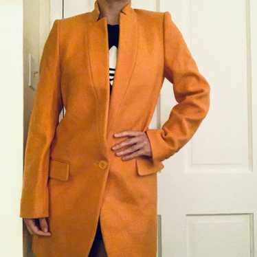 Stella McCartney Knee-Length Orange Coat - image 1