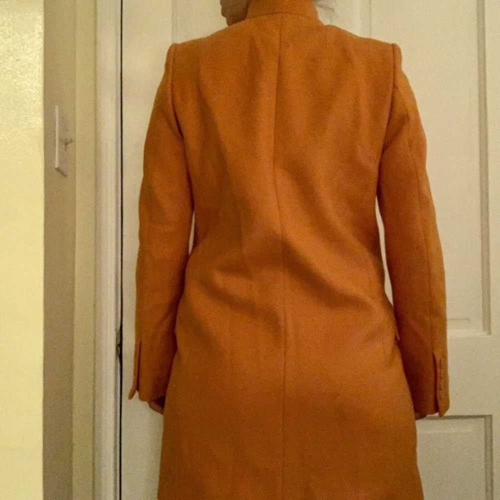 Stella McCartney Knee-Length Orange Coat - image 3