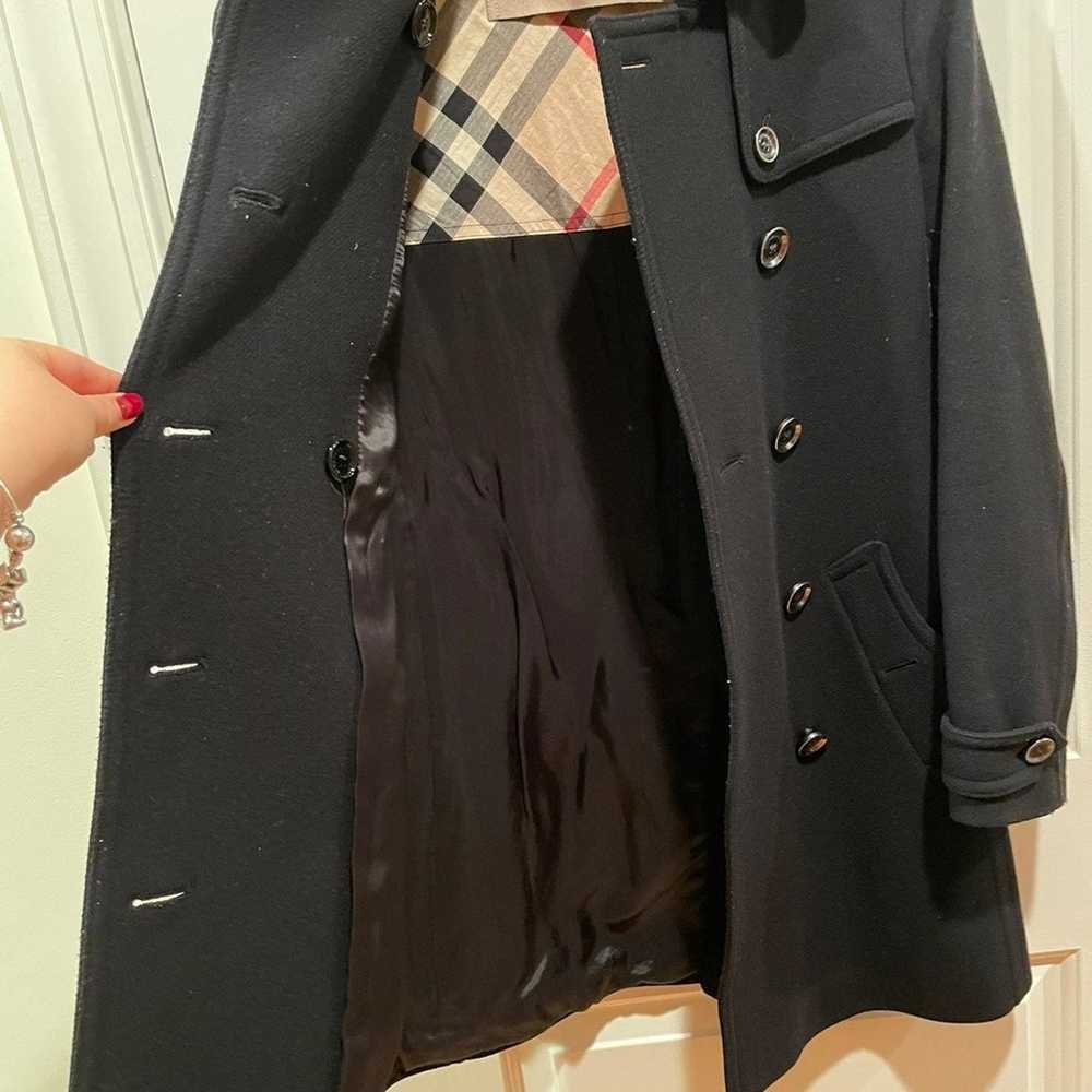 Burberry wool blend trench coats - image 2