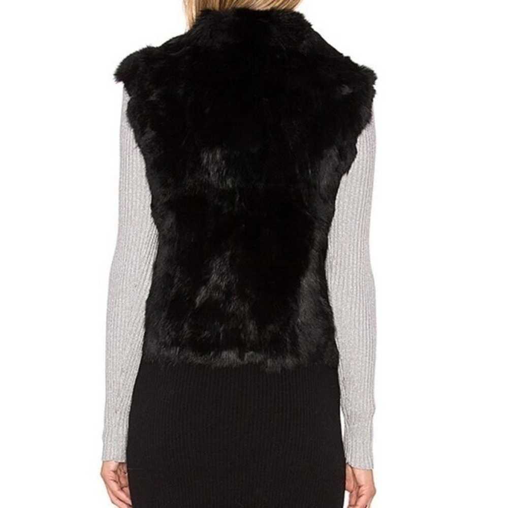 Fur Luxury set  Fur Vest & Scarf black
Adrienne L… - image 4