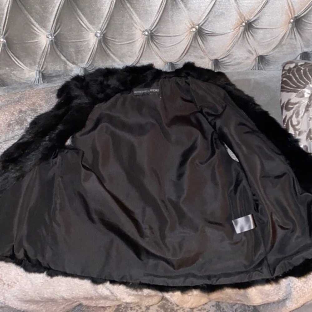 Fur Luxury set  Fur Vest & Scarf black
Adrienne L… - image 8