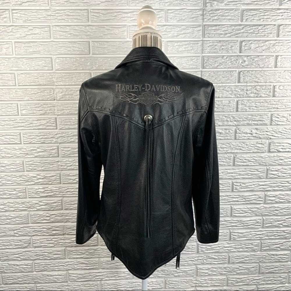 Harley Davidson Leather Moto Jacket - image 6