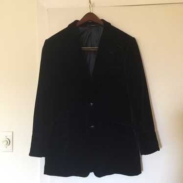 Yves Saint Laurent Black Velvet Jacket - image 1